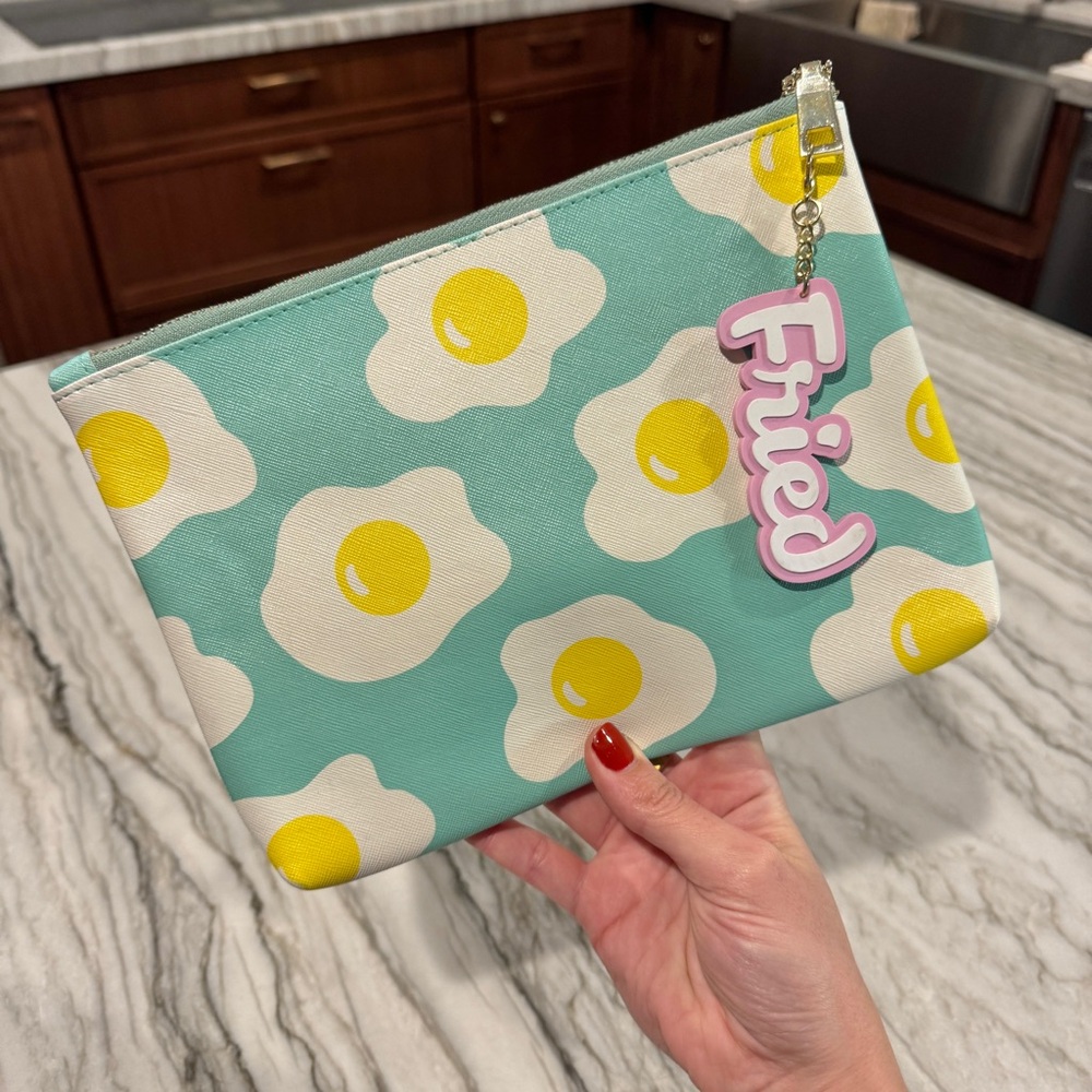 Studio DIY Fried Egg Clutch & Bag Charm